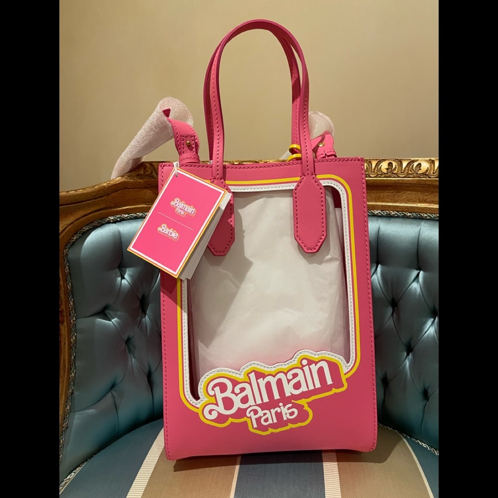 Balmain X Barbie bag.